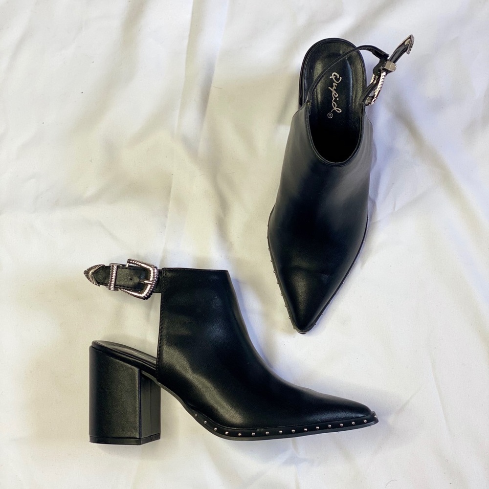Black Ankle Booties